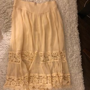 Free People maxi skirt
